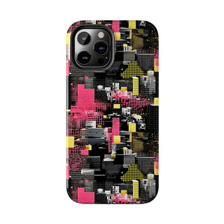 Neon Gridlock - iPhone Tough