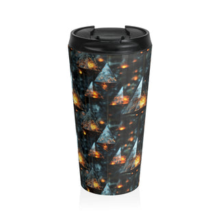 Golden Glow Pendants - Travel Mug