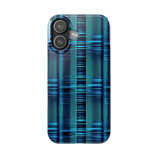 Cyber Striped Symphony - iPhone Slim