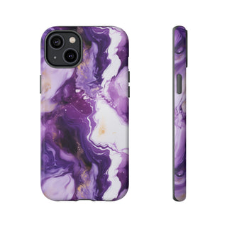 Purple Marbled