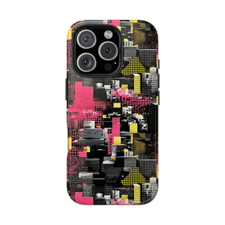 Neon Gridlock - iPhone Tough