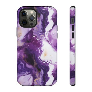 Purple Marbled