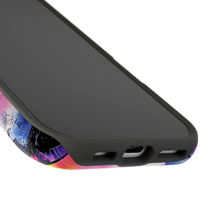 Neon Grid - iPhone MagSafe