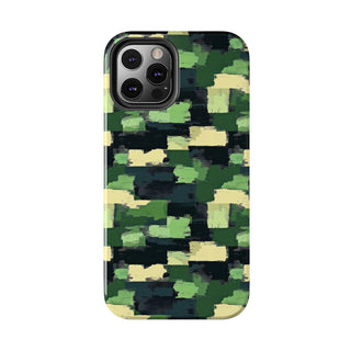 Camo Blocks - iPhone Tough