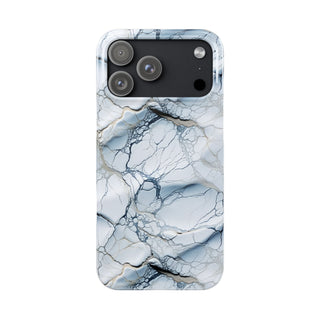 Silvery Blue Network - iPhone Slim