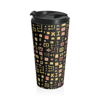 Ancient Grid - Travel Mug