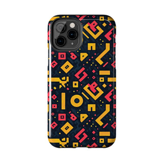 Neon Glyphs - iPhone Tough