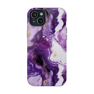 Purple Marbled - iPhone MagSafe
