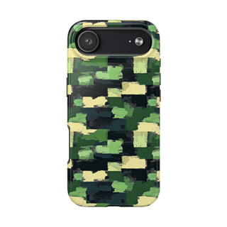 Camo Blocks - iPhone Tough