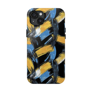 Golden Strokes - iPhone Tough