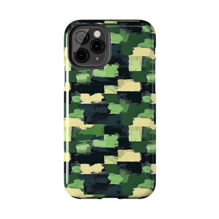 Camo Blocks - iPhone Tough