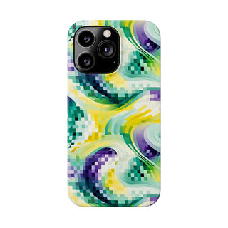 Pixel Waves - iPhone Slim