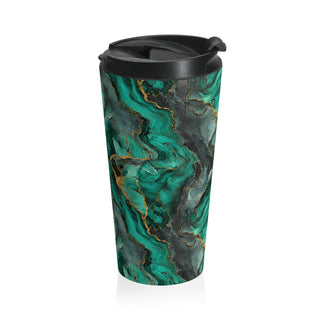 Emerald Abyss - Travel Mug