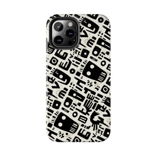 Monochrome Echoes - iPhone Tough