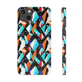 Cyan Crystal - iPhone Slim