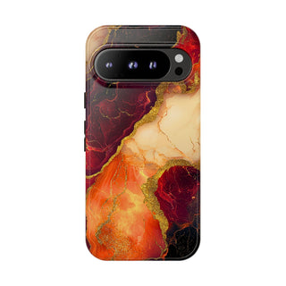 Saffron Eclipse - Pixel Tough