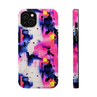 Neon Grid - iPhone MagSafe