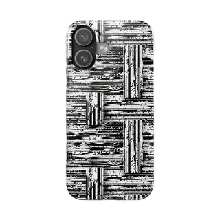 Monochrome Grunge - iPhone Slim