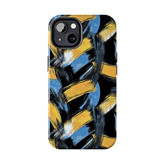 Golden Strokes - iPhone Tough