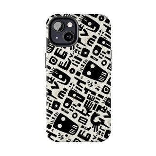 Monochrome Echoes - iPhone Tough