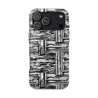 Monochrome Grunge - iPhone Tough