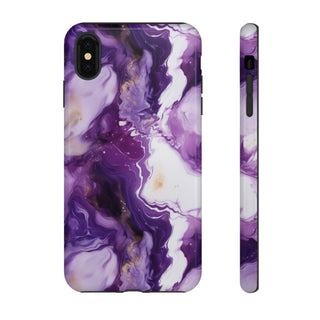 Purple Marbled