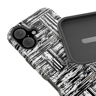 Monochrome Grunge - iPhone MagSafe