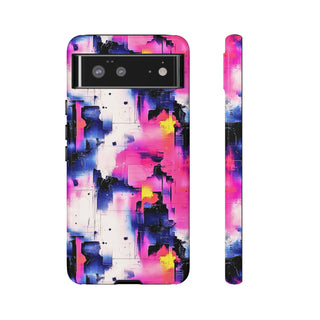 Neon Grid - Pixel Tough