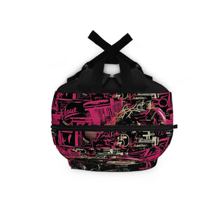 Neon Lit Silhouette - Backpack