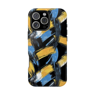 Golden Strokes - iPhone MagSafe