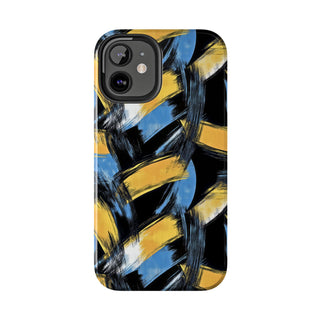 Golden Strokes - iPhone Tough