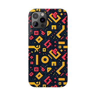 Neon Glyphs - iPhone Slim