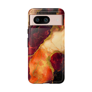 Saffron Eclipse - Pixel Tough