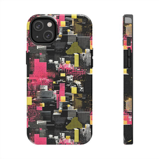 Neon Gridlock - iPhone Tough