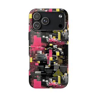 Neon Gridlock - iPhone Tough