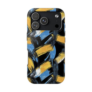 Golden Strokes - iPhone Tough