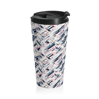 Static Grid - Travel Mug