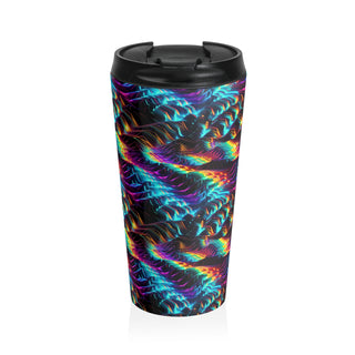 Neon Terrain - Travel Mug