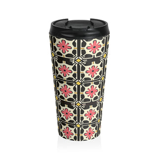 Floral Crest - Travel Mug