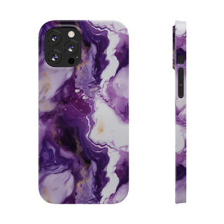 Purple Marbled