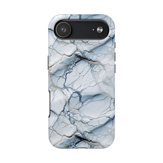 Silvery Blue Network- iPhone Tough