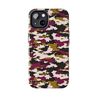 Mulberry Camouflage - iPhone Tough