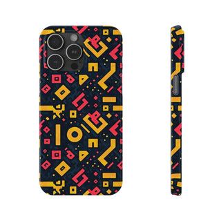 Neon Glyphs - iPhone Slim