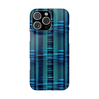 Cyber Striped Symphony - iPhone Slim