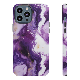 Purple Marbled