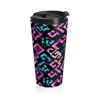 Neon Maze - Travel Mug