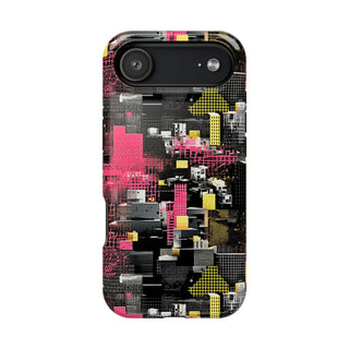 Neon Gridlock - iPhone MagSafe