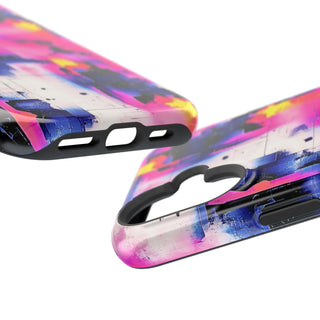 Neon Grid - iPhone MagSafe