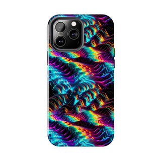 Neon Terrain - iPhone Tough