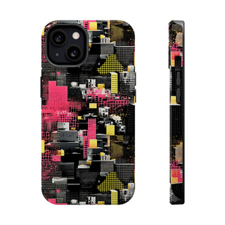 Neon Gridlock - iPhone MagSafe